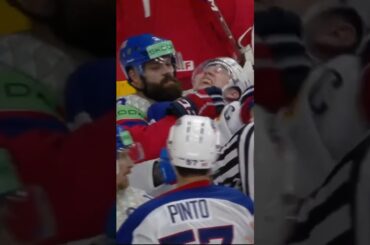 Řezník Radko Gudas to Tkachukovi vysvětlil 😏 | MS v hokeji 2024