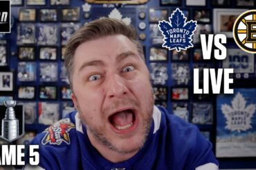 Stanley Cup Playoffs - Toronto Maple Leafs @ Boston Bruins - Game 5 LIVE w/ Steve Dangle