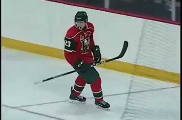 Kyle Petten pre-season goal vs Sea Dogs