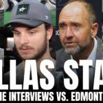 Matt Duchene, Tyler Seguin, Johnston & DeBoer on Stars Facing Elimination vs. Oilers After GM5 Loss