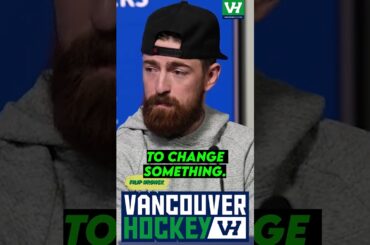 Filip Hronek End Of Season Presser: gets upset when questioned about lack of offence in second half