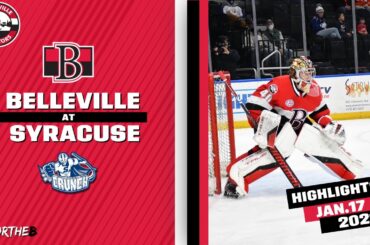 HIGHLIGHTS: Belleville Senators 1 @ Syracuse Crunch 2