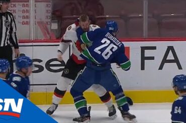 Antoine Roussel & Austin Watson Drop The Gloves For The Second Time