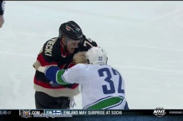 Dale Weise vs Mark Borowiecki Nov 28, 2013