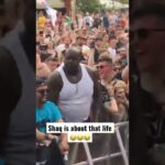 Shaq was raging in a mosh pit with fans 😂 (via @killthenoise)