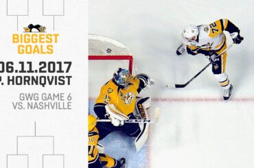 Hornqvist's Cup-Clinching Goal Against the Predators | Biggest Goals in Penguins History