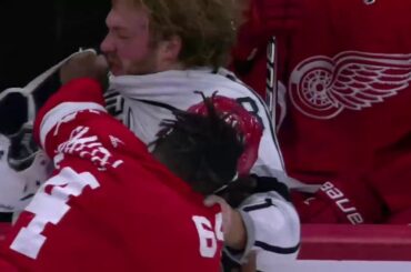 Brendan Lemieux fight with Gemel Smith