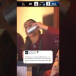 What a way to celebrate your brother’s goal 😂