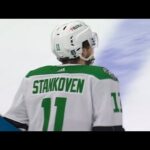 Esa Lindell Credited With Goal As Stars Receive Fortuitous Bounce