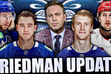 ELLIOTTE FRIEDMAN CANUCKS UPDATES: MARTIN NECAS, ELIAS LINDHOLM, NIKITA ZADOROV, TYLER MYERS