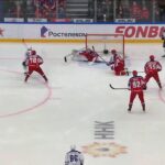 Ilya Sorokin robs Tarasov with the blocker