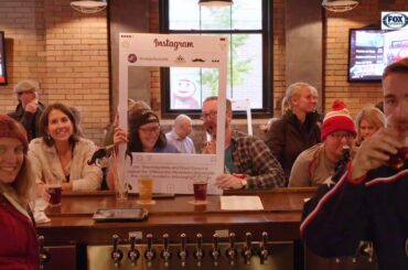 Movember bartending outtakes featuring Blue Jackets' David Savard