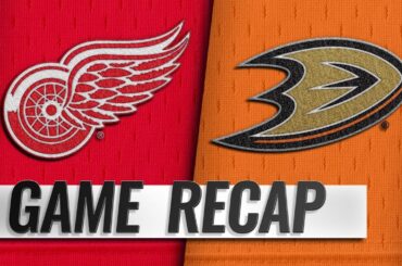 Terry's shootout goal leads Ducks past Red Wings, 3-2