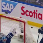 Joseph Woll  with 3 game saving saves in a row!  game 6 Leafs vs Bruins