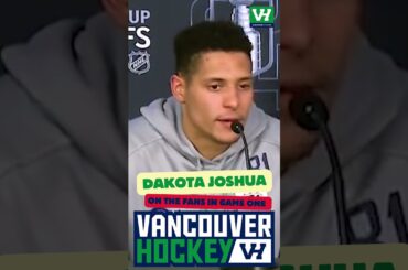 Dakota Joshua Raves About The Fans At Rogers Arena