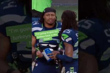 Marshawn Lynch is a real one ❤️ @NFL