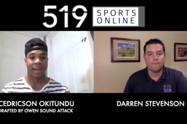 OHL Draft - Cedricson Okitundu picked by Owen Sound Attack in the 4th round