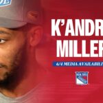 NYR 2024 Exit Day: K’Andre Miller Media Availability | June 4, 2024