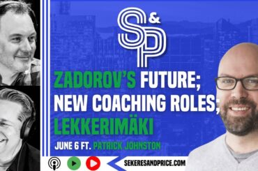 Patrick Johnston on Zadorov walking, Canucks overpaying in free agency, coaching staff, Lekkerimaki