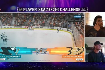 NHL Player Gaming Challenge: Sharks' Evander Kane vs. Ducks' Cam Fowler | NBC Sports