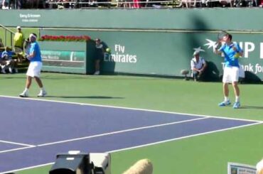 3/13/10 BNP Paribas Open Indian Wells R2 Roddick/Blake vs Murray/Hutchins