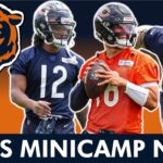 Chicago Bears Minicamp News Ft Caleb Williams, Velus Jones, Nate Davis + NO Teven Jenkins Extension?