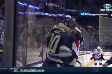 Mark Borowiecki vs Jared Boll Oct 28, 2014