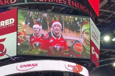 2022 Calgary Hitmen Teddy Bear Toss. #32 London Hoilett