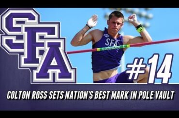 Colton Ross Sets Nation's Best Mark In Pole Vault