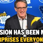 TORONTO SURPRISES AND HAS ALREADY DEFINED ITS SELECTED FOR THE NEXT DRAFT! TORONTO MAPLE LEAFS NEWS!