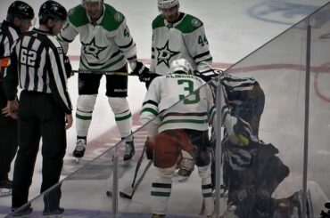 John Klingberg Nails Linesman With Puck After Penalty Called On Dallas