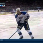 Kevin Shattenkirk slapshot goal 2-1 St. Louis Blues vs NY Rangers 1/23/14 NHL Hockey.