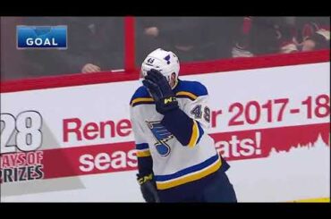 Ivan Barbashev first NHL goal vs Senators (7 feb 2017)
