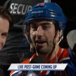 POST-GAME RAW | Jordan Eberle Walk-Off