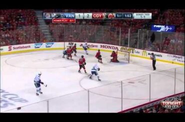 Vancouver Canucks @ Calgary Flames WCQF Game 3 Highlights
