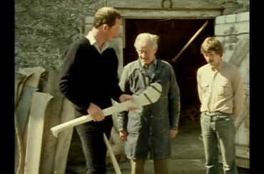 Brian Cody chosing his Hurls before the 1982 All-Ireland Hurling Final