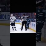 Adrian Kempe With A Big Hit On Kyle Burroughs #nhl #hockey #lakings #sharks