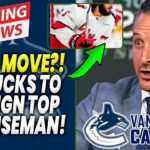 💥 SURPRISE MOVE! CANUCKS SET TO REUNITE WITH FORMER PLAYER? VANCOUVER CANUCKS NEWS TODAY