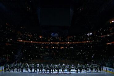 Dallas Stars and Vegas Golden Knights unite for tributes to  Dave Strader and Vegas tragedy victims