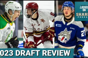 Reviewing Seasons Of The San Jose Sharks 2023 Draft Class