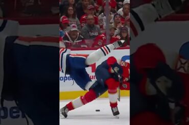 Warren Foegele Knee on Knee #nhl #stanleycupfinals