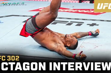 Jailton Almeida Octagon Interview | UFC 302
