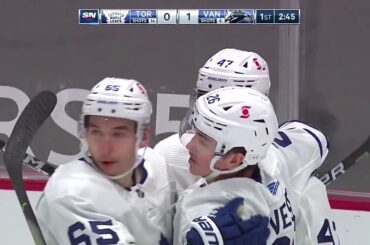 Pierre Engvall 2nd of the Season vs Vancouver Canucks w/Joe Bowen Commentary (3/4/2021)