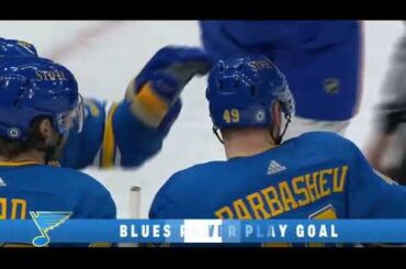 Ivan Barbashev scores vs Canadiens from Tarasenko and Buchnevich's passes (11 dec 2021)