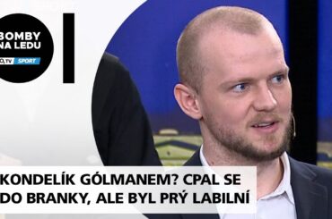 Kondelík gólmanem? Celý život se cpal do branky, klaplo to aspoň v hokejbalu