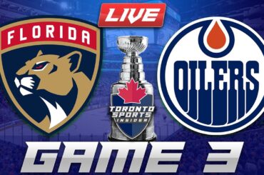 Florida Panthers vs Edmonton Oilers Game 3 LIVE Stream Game Audio | NHL Stanley Cup Finals Hangout