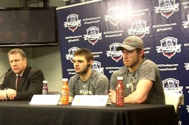 Minnesota-Duluth Frozen Faceoff Championship Press Conference 3-19-16