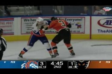 Samuel Morin vs Ross Johnston Nov 19, 2016