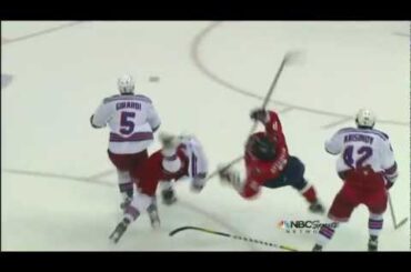 Marc Staal Decks Alex Ovechkin 5/2/12
