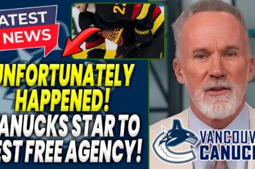 🏒😢 TERRIBLE NEWS! CANUCKS LOSING VERSATILE CENTER IN FREE AGENCY! VANCOUVER CANUCKS NEWS